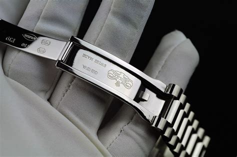 rolex bracelet clasp engraving